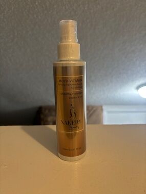 NWT Nakery Beauty Multi-Vitamin Tanning Treatment Serum - Gold